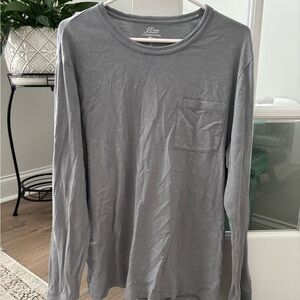 Gray Long Sleeve Shirt